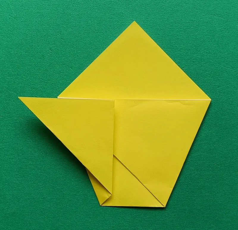 Fold left to make a wing