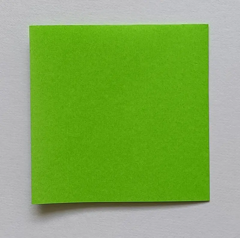 Fold the right edge to meet the left edge