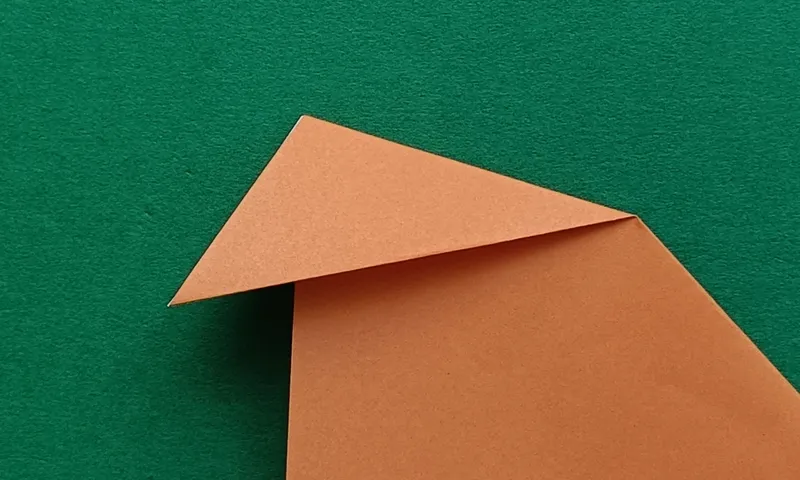 Start with a pre-creased flap