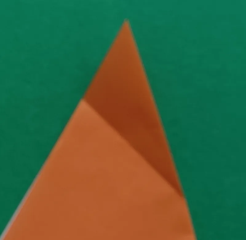 Open the flap slightly