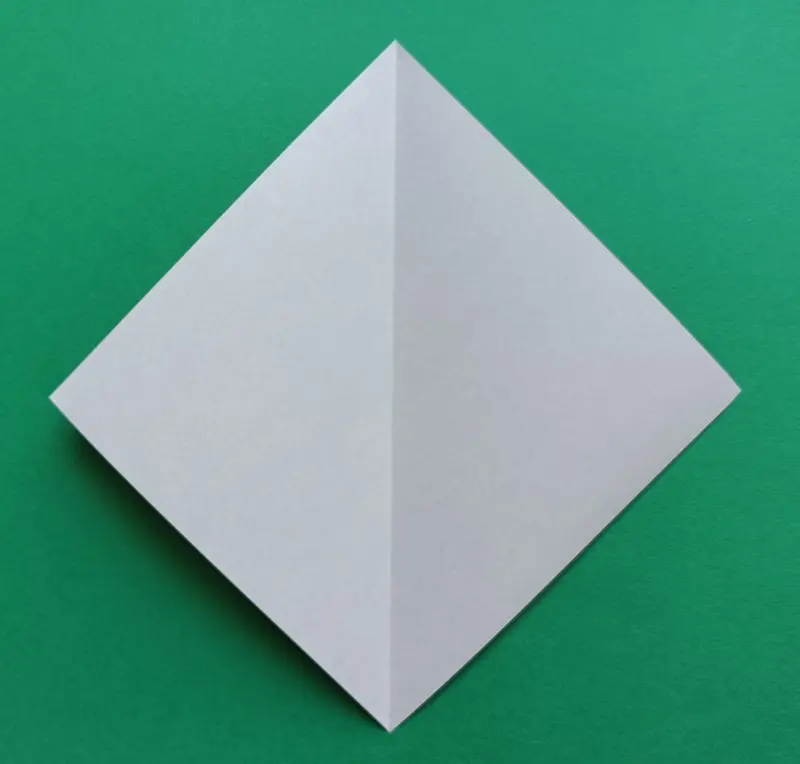 Make a straight line from top to bottom