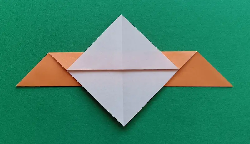 Fold the top layer up