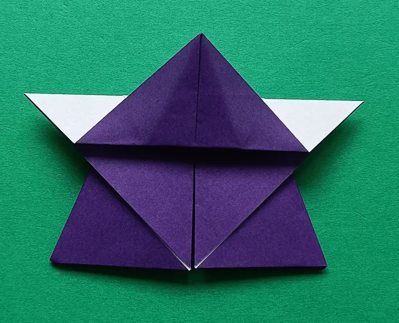 Fold the first layer up
