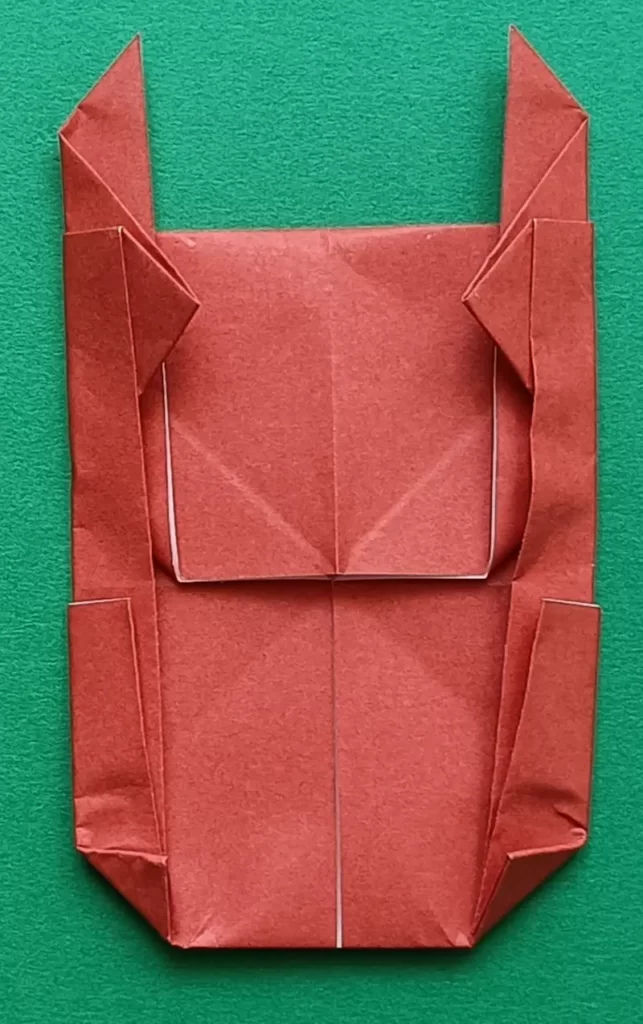 Fold the bottom-right corner a little bit