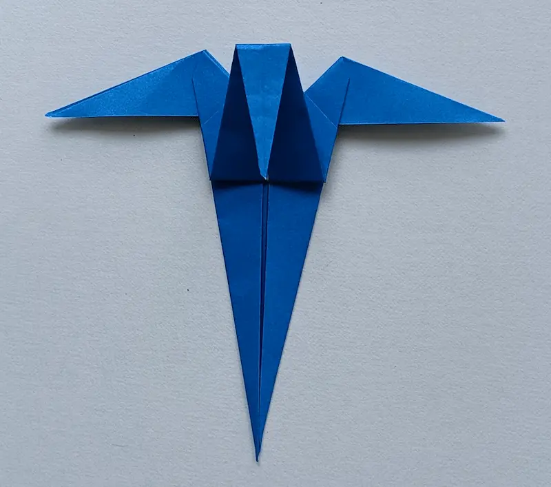 Fold the corner from Step 14 down