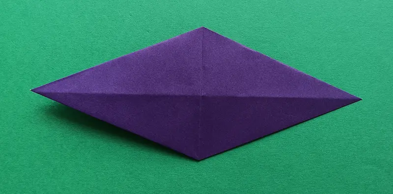 Fold the top layer to the left