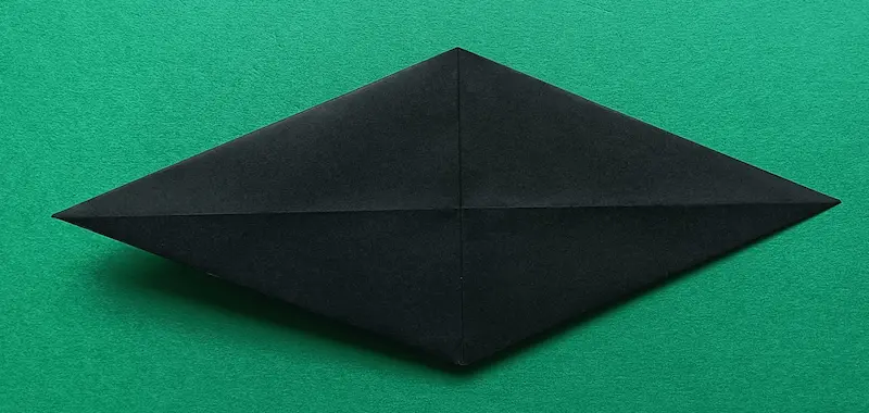 Fold the top layer to the left